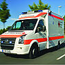 Deutsches Rotes Kreuz, Erste Hilfe Rettung, Rettungsdienst, Auto, Fahrzeug, VW, Volkswagen